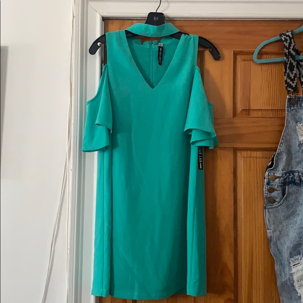 Green dress